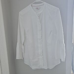 Boden White Button Down Shirt